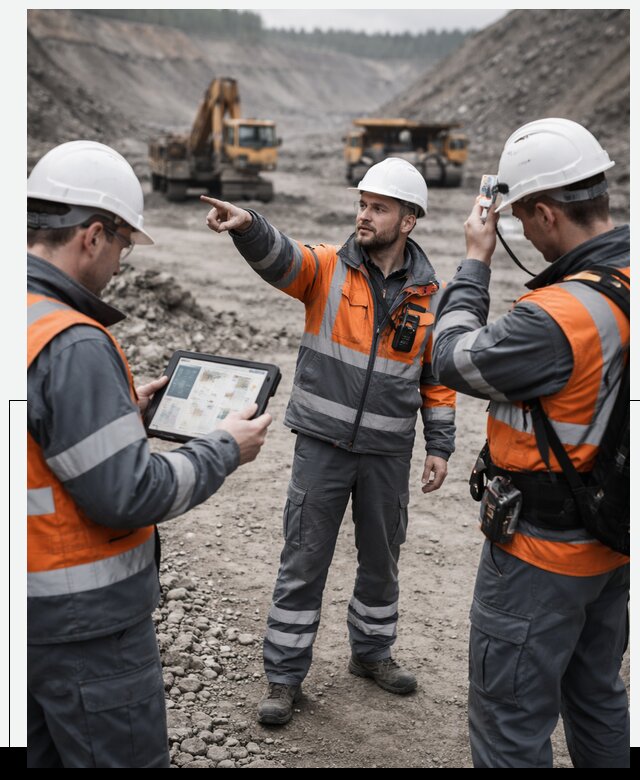 Система контроля персонала для горнодобывающей отрасли в Ртищеве