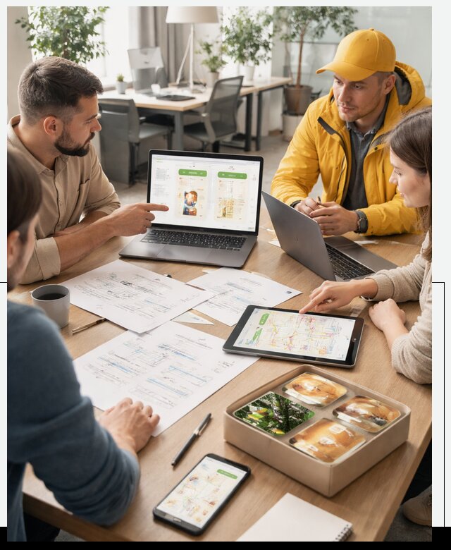 Разработка агрегатора доставки еды в Ртищеве от 15323 р., АвикейРтщ