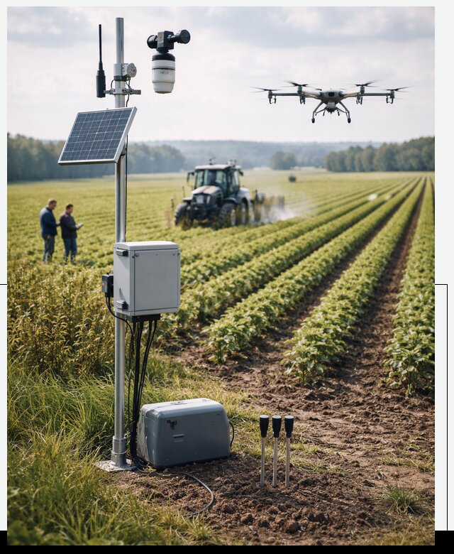 Разработка IoT мониторинга полей в Ртищеве от 8683 р. | АвикейРтщ